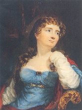 Portrait of Byron's 'Princess of Parallelograms', his wife, Lady Annabella Milbanke