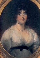 portrait of Lady Melbourne, Byron's confidante and aunt by marriage