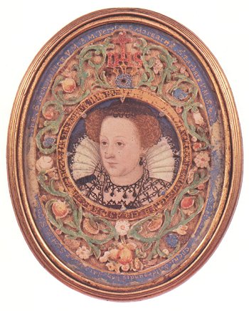 Miniature portrait of Mary, queen of Scots, c1575, by an unknown artist