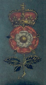 crowned Tudor rose